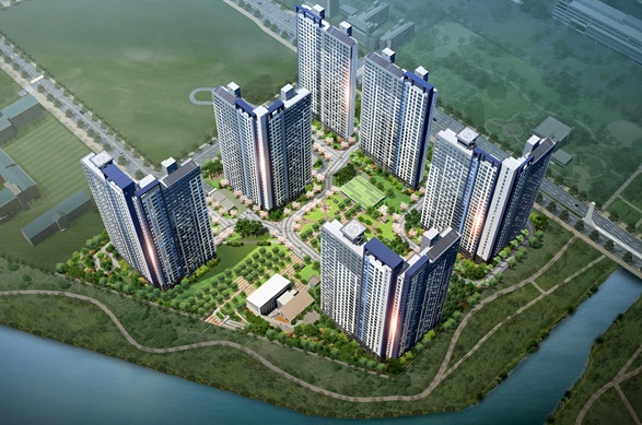 금강펜테리움 아파트 투시도