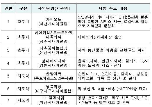사업비+컨설팅 노인인력개발원, 노인일자리 창출 재도약 돕는다