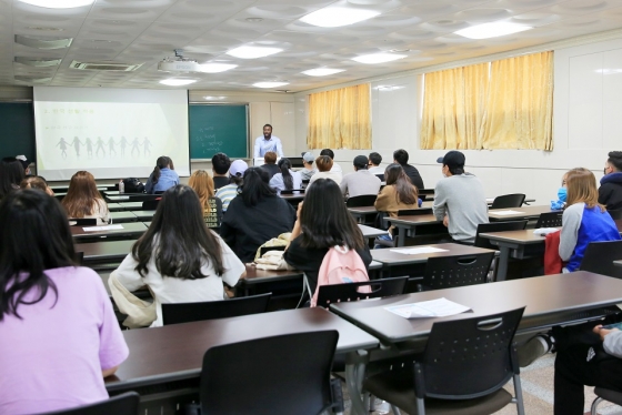 중원대, 외국인 유학생 선배 취업 초청 특강