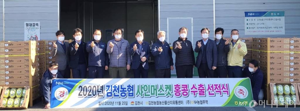 NH농협무역 샤인머스캣 수출 다변화 최선