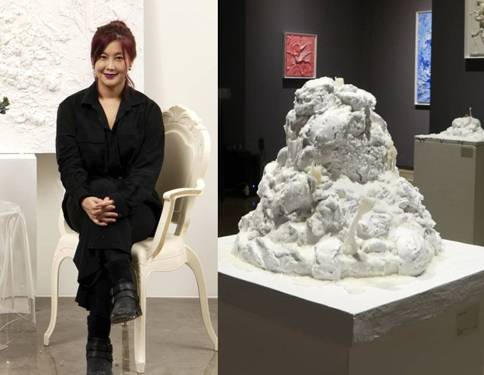케이크 논란 솔비, 미술작품 경매...시련, 미술로 극복