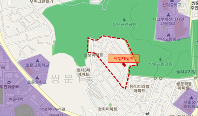 중랑구 중화동·도봉구 쌍문동 자율주택정비사업 진행