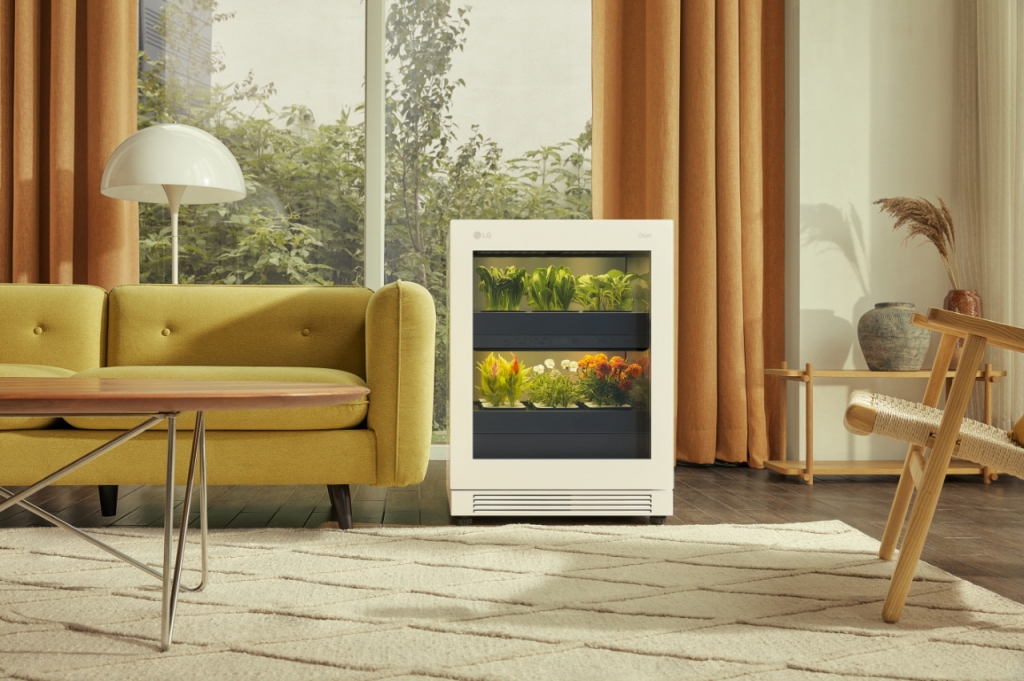 쌈채소·허브 키워보세요…거실로 텃밭 들여온 LG