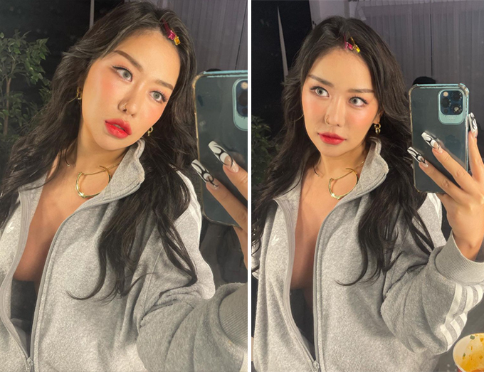 옷 입은 거 맞아? 퀸 와사비, 가슴선 드러낸 포즈…치명적