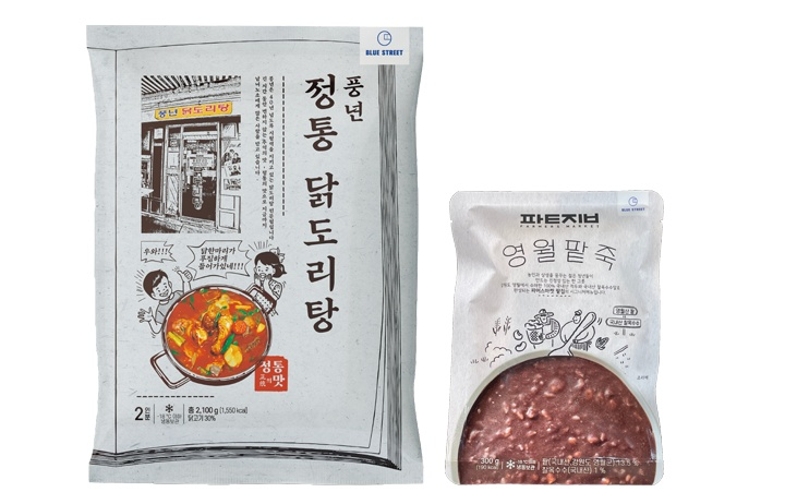 [신상품라운지]블루스트리트, 풍년 닭도리탕·영월 팥죽 출시