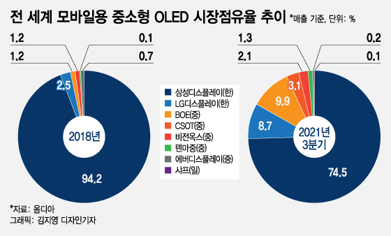 수십년 쌓은 기술·노하우인데…韓 OLED, 개발 보다 보안에 밤 샌다