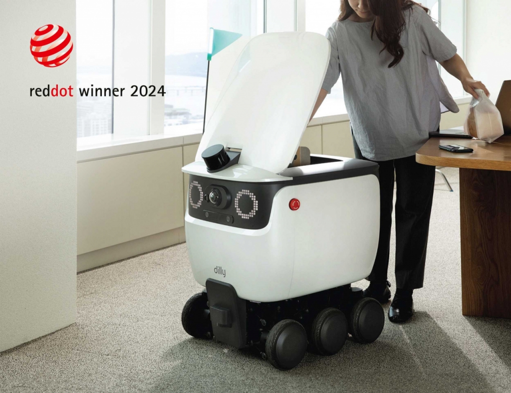 배민 배달 로봇 딜리, 2024 레드 닷 어워드 본상 수상