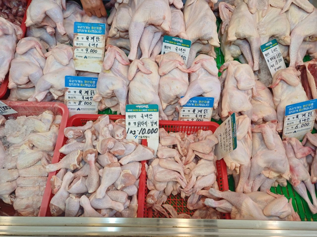 여기선 닭다리 1kg=7000원…배달 치킨에 뿔난 치킨족 몰려간 곳[르포]
