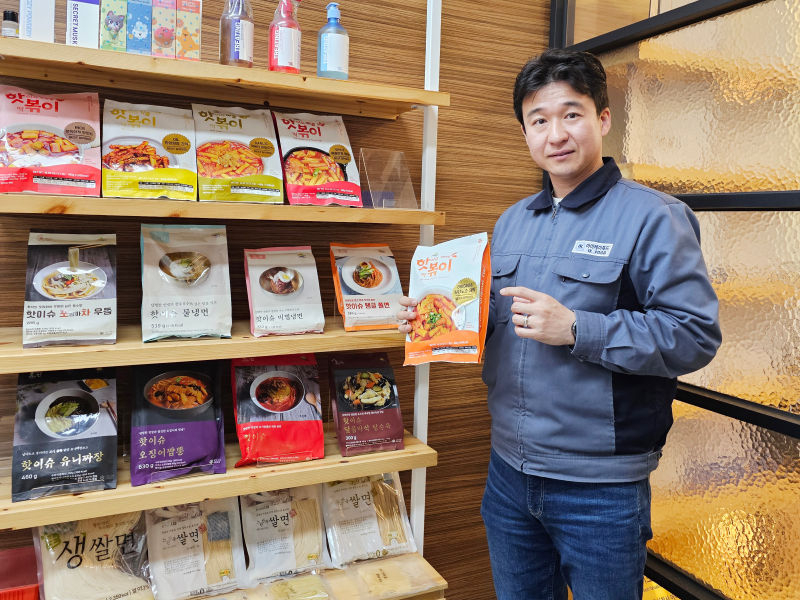 이창훈 아이케이푸드 대표 K-푸드 밀키트 열풍...떡볶이 세계화 앞장