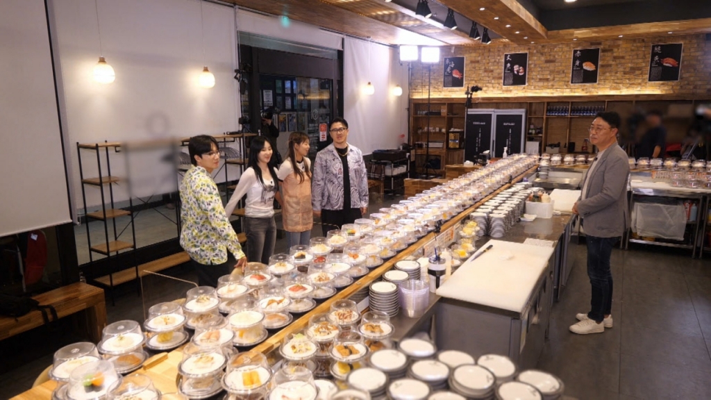 여자 아이돌 최초로 회전초밥 100접시 먹방 도전! 인력사무소 미카도스시편 기대감 상승