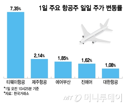 여름 휴가철 앞두고 날아오른 항공주, 화물 기대감도 솔솔