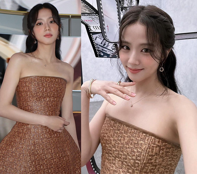 블랙핑크 지수, 억대 호화 주얼리 쓱…각선미 뽐낸 초미니 패션