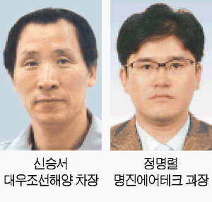대우조선해양 - 명진에어테크, 작업장 먼지 제거 장치 개발