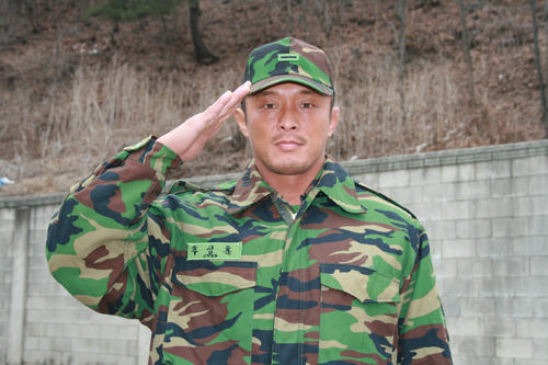 추성훈, 이등병 되다…혹한기 GOP 체험