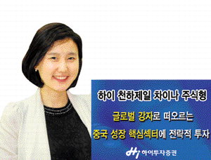 [장기투자 상품] 하이투자증권 `하이 천하제일 차이나 펀드`