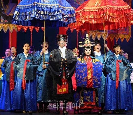 [포토] 화려한 궁중 혼례