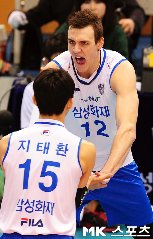 [mk포토] 가빈 `오늘 공격 필 받았어~`