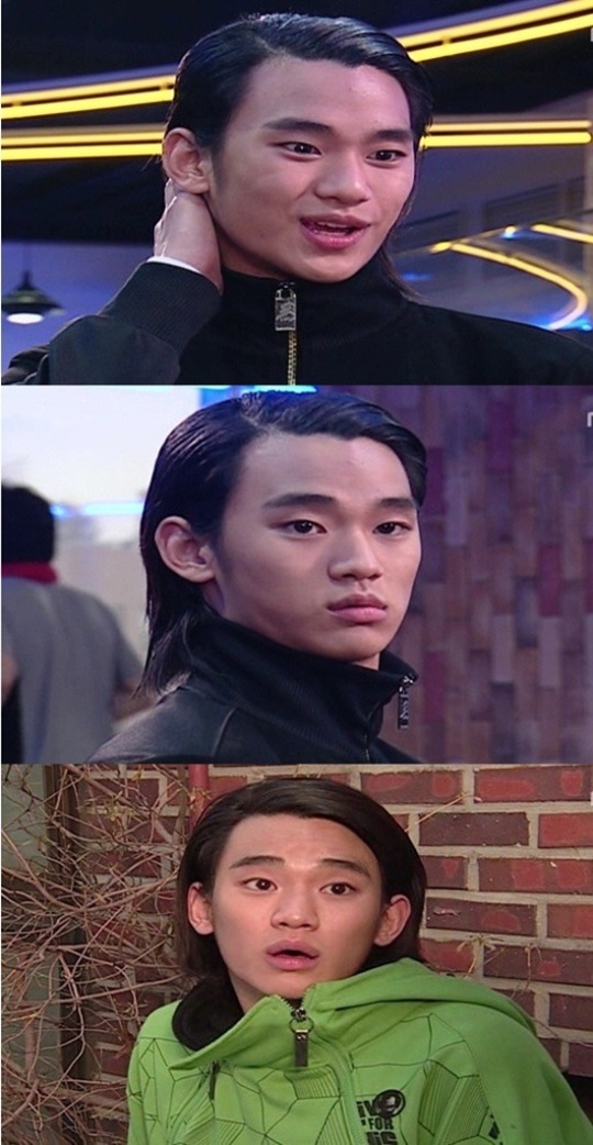 김수현 2대8 가르마 사진 공개 ‘전하도 머리발?’