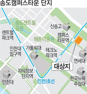 [분양현장 NOW] `송도 캠퍼스타운` 소형·역세권·교육 3박자 `굿`