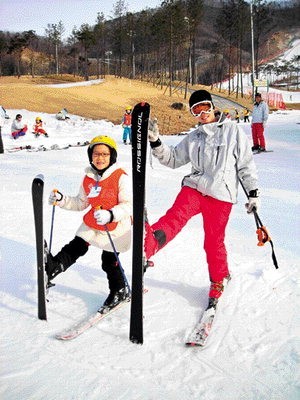 [오크밸리] 스키 강습의 메카…아이도 부모도 즐거워요