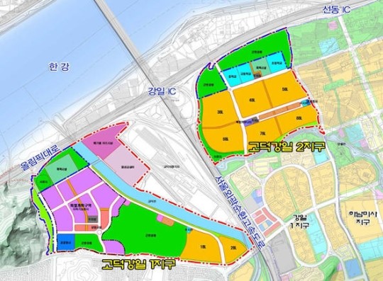 고덕강일 보금자리주택지구에 8,410가구 공급 확정