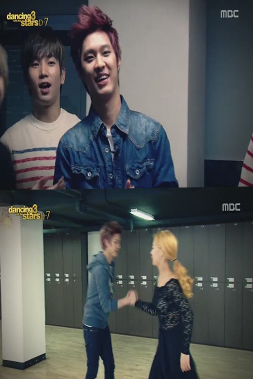 댄싱위드더스타시즌3 승호, 파트너 손진주 보자 ‘감탄’
