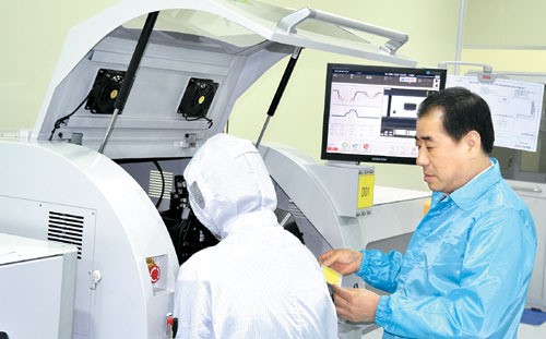새 LED조명으로 시장 두드리는 썬엘이디