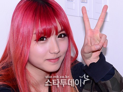[아이돌 24시 라니아] 티애, `깜찍하게 브이~`