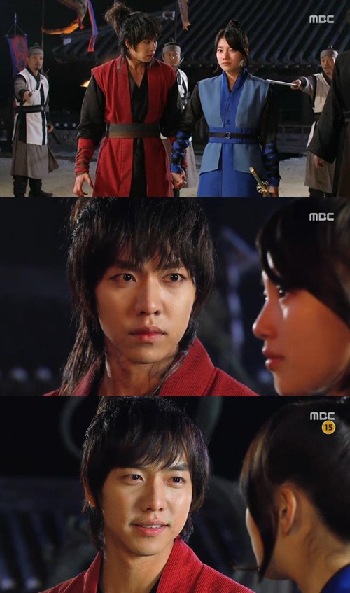 구가의 서 수지, 진심 덕분에 이승기 구했다