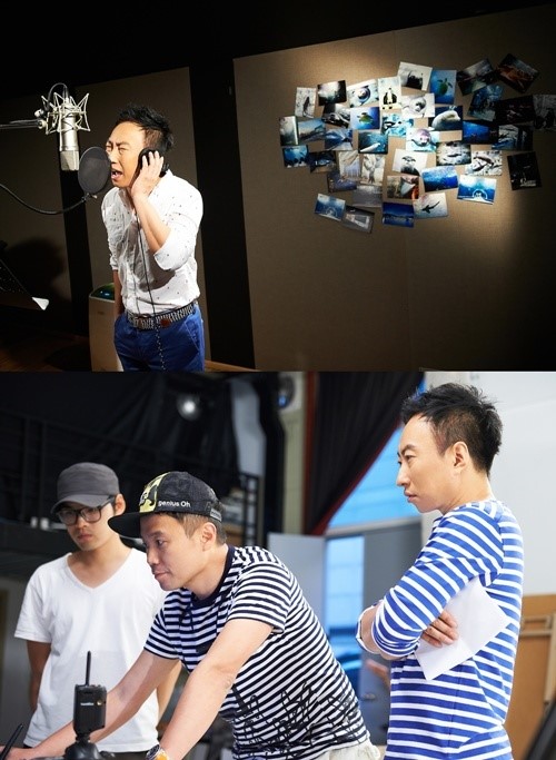 박명수 ‘바다의 왕자2’ 녹음 현장 보니‥진지 모드