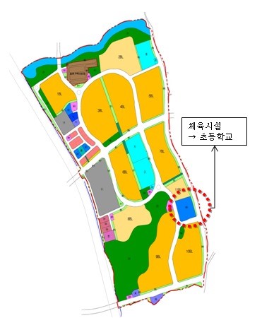 강일 도시개발구역 내 초등학교 신설