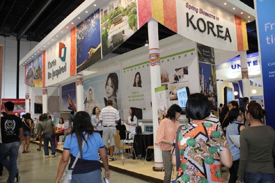 한국관광공사 마닐라지사, 比 최대 해외여행박람회 참가