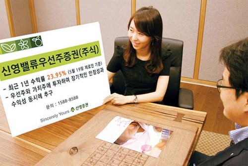 [유망 증권상품] 신영증권 `신영밸류우선주증권(주식)펀드`