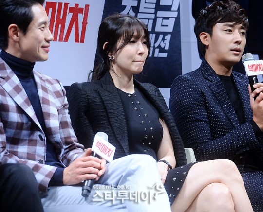 [포토]보아, `배우들 사이에서 긴장되네`