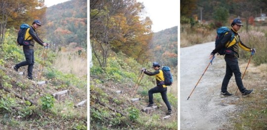 길에서 길을 얘기하다 –스포츠 워킹을 위해 태어나다. ‘노르딕워킹’