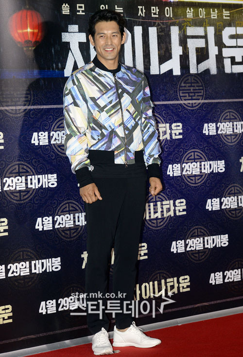 [포토]오지호, `차이나타운 사랑해주세요!`