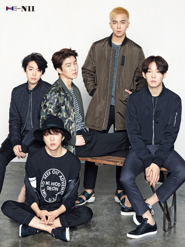 위너, 패션 광고 모델로 5인 완전체