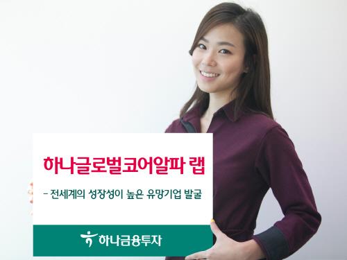 [4분기 유망 투자상품] 하나금융투자 / 글로벌코어알파 랩