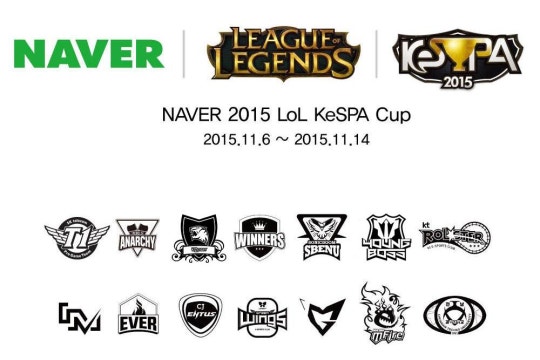[LOL] 오늘자 네이버 케스파컵 2015 8강 매치업 | 인스티즈