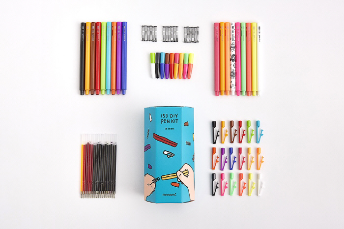 모나미, 나만의 펜 만들 수 있는 153 DIY KIT 전국 판매 시작