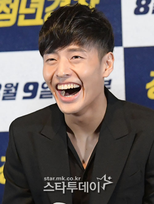 [포토]강하늘, 청년경찰 박장대소 