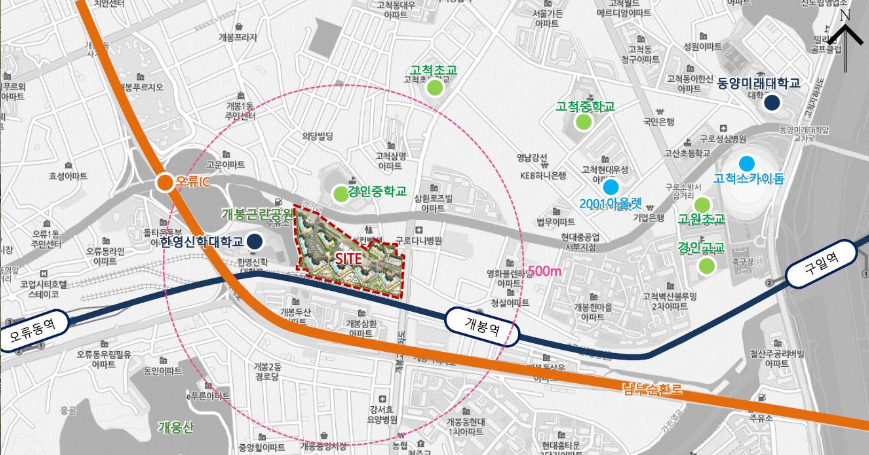개봉역 센트레빌 레우스, 1월 말 임차인 모집