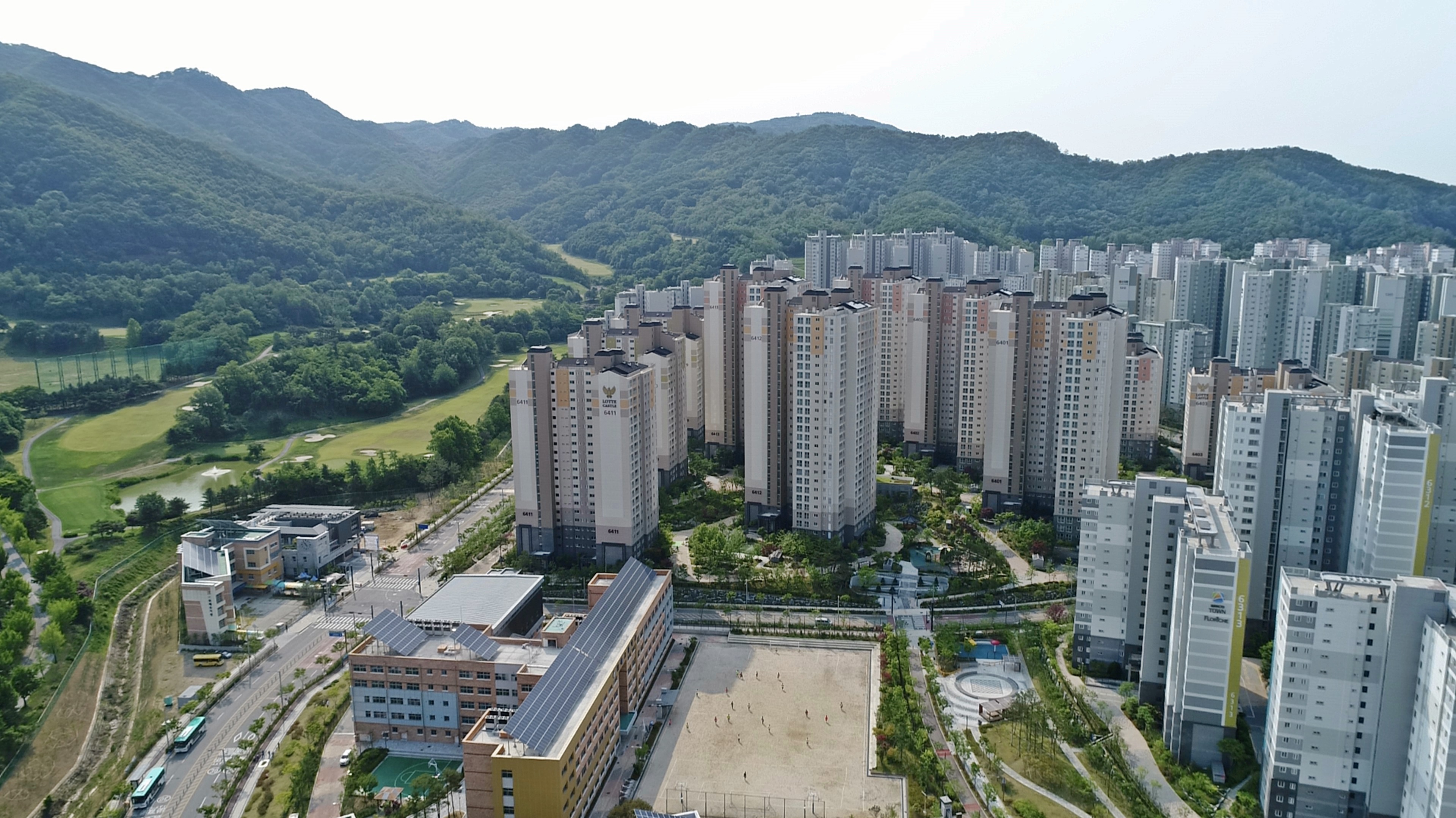 위례롯데캐슬 단지 사진