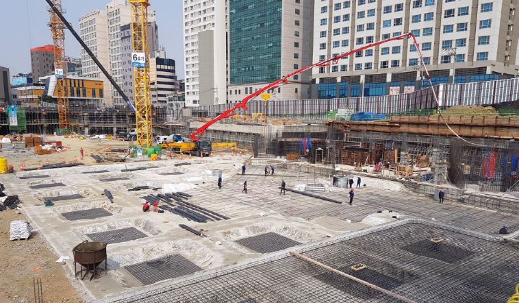 2호선 이대역 초역세권 `신촌 그랑자이` 공정률 17% 달성