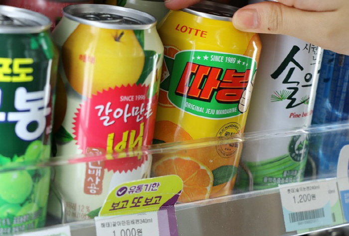 복고 음료 열풍에…갈아만든 배·포도 봉봉 등 인기