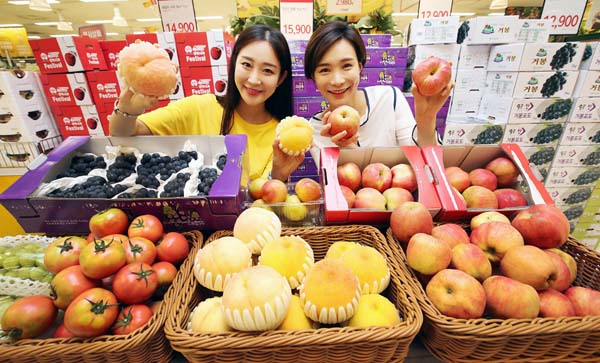 [포토] 이마트 용산점 과일매장