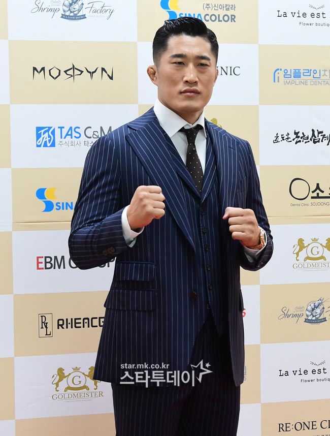 [포토] 김동현 선수, 스포츠테이너 부문 수상