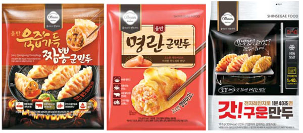 신세계푸드 `만두 3총사`…짬뽕만두 드셔보셨나요?
