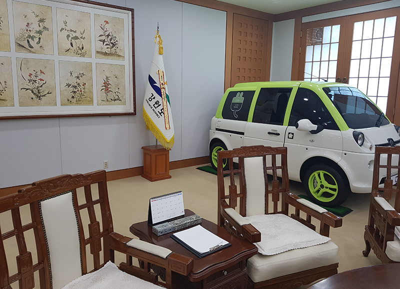 강원도에서 전기차 공장을 짓는다고?