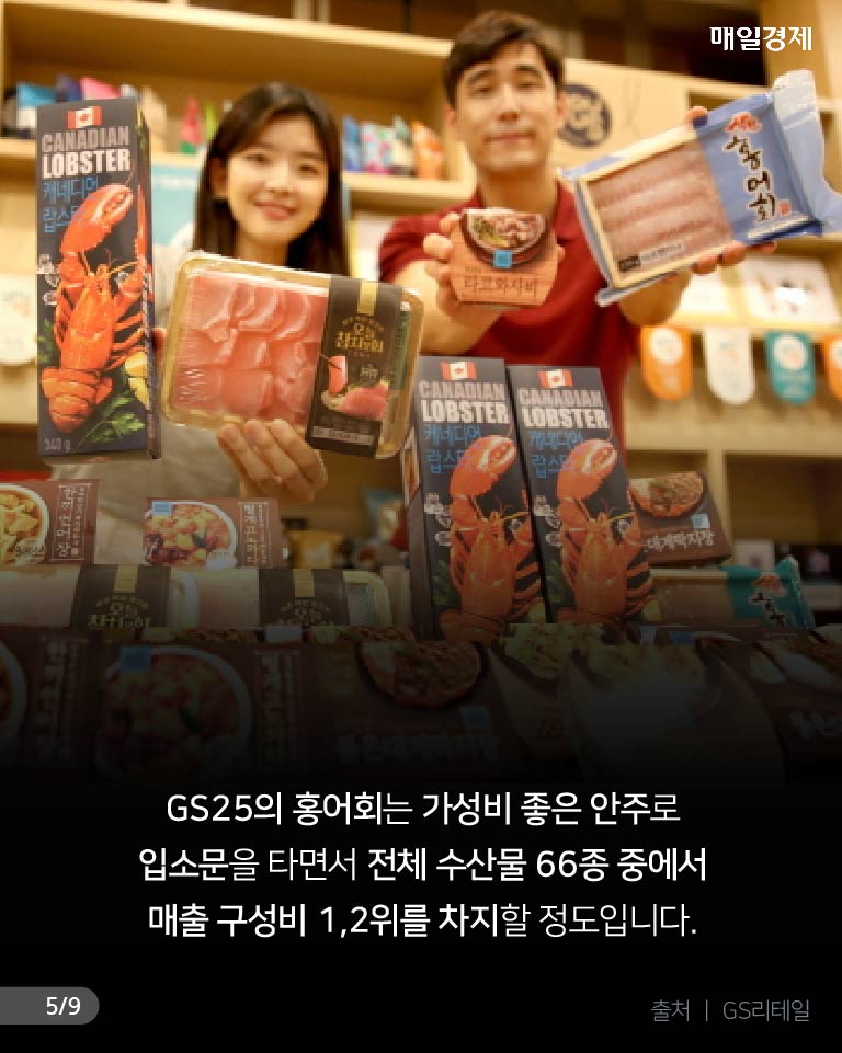 [카드뉴스] `홍어회, 참치회 인기 급상승` 편의점 날 것(?)의 진화
